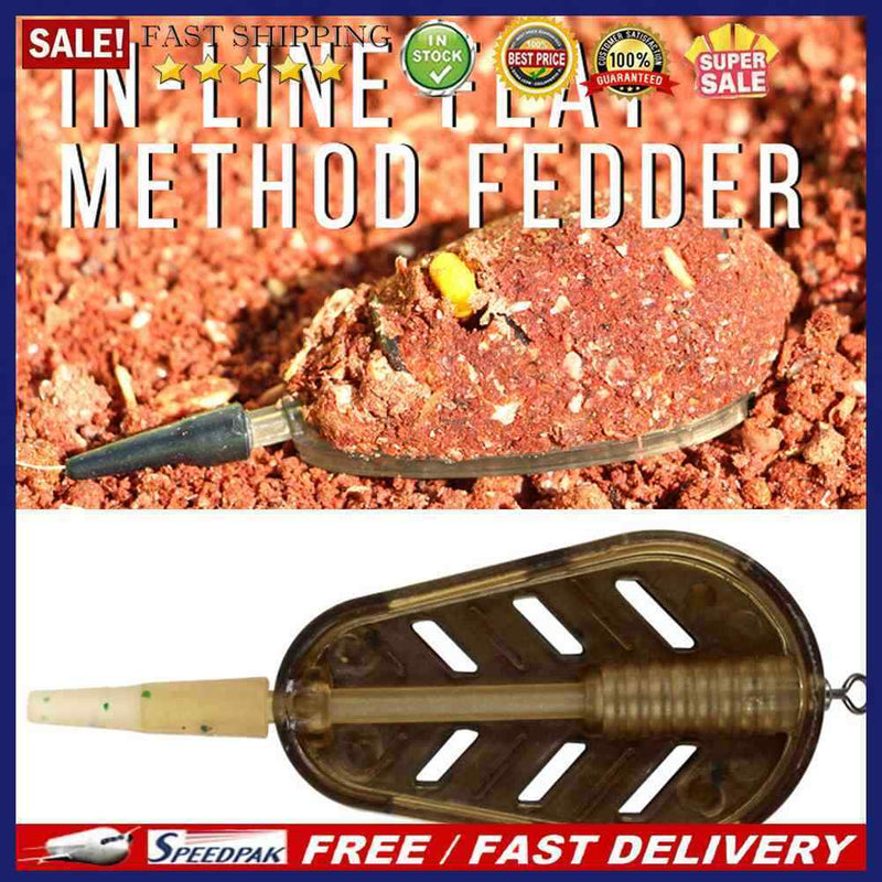 Carp Bait Cage Feeder Explosion Hooks Method Feeders Bait Cage Tackle Accessory