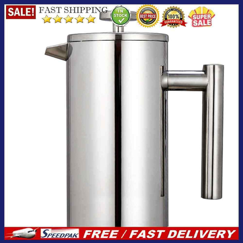 Coffee Brewing Pot French Press Filter Tea Brewer Coffee Pot Maker Glass Ke