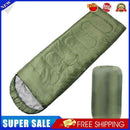 #A Outdoor Camping Envelope Sleeping Bag Warm Blanket with Hooded for Office