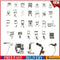 32 PCS Domestic Sewing Machine Foot Feet For Brother Singer Set #F