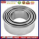 5pcs Stainless Steel Round Dumplings Cutter Shaped Dough Tool Kitchen Gadge