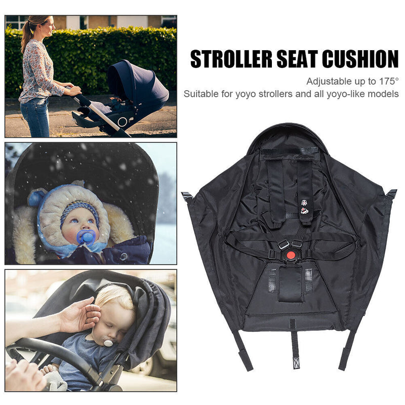 Oxford Cloth Baby Scroller Cushion Seat Pad Baby Pram Soft Mattress Accessories