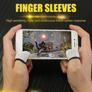 1 Pair Breathable Game Controller Weld Resistant Gaming Finger Thumb Case (E)