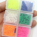 1 BOX FLOAT POLE FISHING RUBBERS FLOAT SELECTION ADAPTORS VARIOUS quality F5Y0