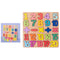 Colorful Number Puzzle Pre-school Cognition Educational Math