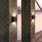 4pcs Solar Wall Lamp Outdoor Waterproof Balcony Fence Lights (White 2LED)