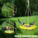 Garden Window Hanging Ornaments Bird Feeder Wooden B3V9 2Q6W Outdoor E9V8