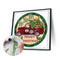 Frameless Oil Paint By Numbers DIY Christmas Picture Craft Home Decoration Kit