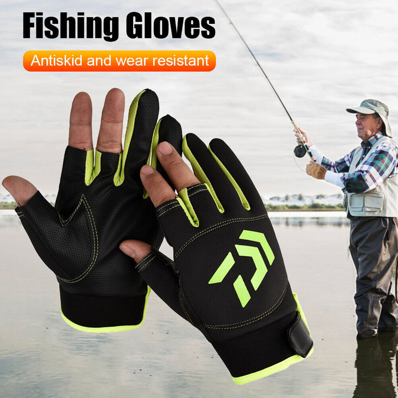 Anti-Slip Fishing Gloves Summer Outdoor Breathable Angling Cycling Sports Glo