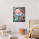 5D DIY Swans Mosaic Full Round Diamond Drawing Handmade Rhinestone Craft Gifts