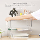 Storage Shelf Stackable Files Shelf Table Sundries Rack Organizer Holder