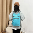 20L Lightweight Backpack Outdoor Folding Camping Sport Pack (Light Blue) Newly