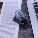 220V 10A LY2NJ Mini 8 Pin Coil Power Electric Relay With Socket Base Black