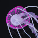 Simulation Artificial Jellyfish Glowing Aquarium Fish Tank Decor(Purple) Newly