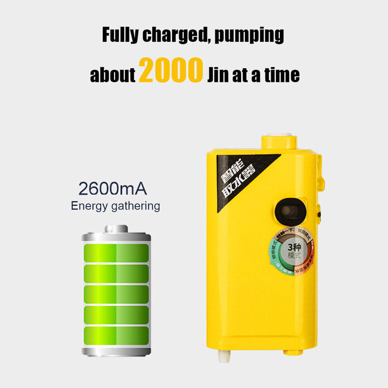 LED Lighting Charging Fishing Water Oxygenation Pumps Outdoor Fishing Acces