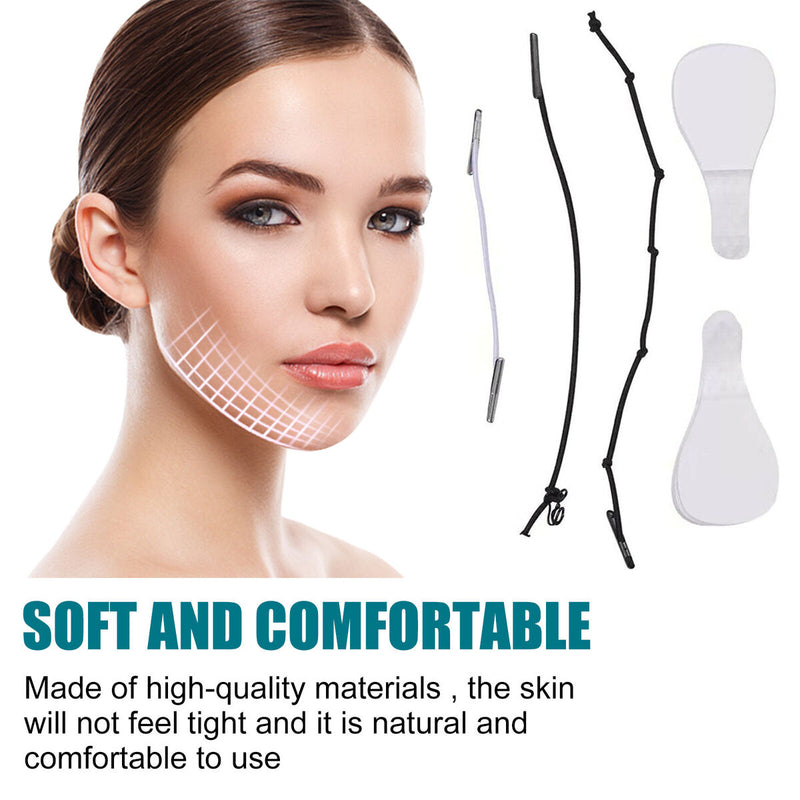 #A Face Lift Tape - To Hide Facial Wrinkles Double Chin V-line & Tightening Skin