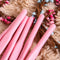 8 sizes Soft Plastic Handle Home Aluminum Crochet Knit Hook Needle  Pink
