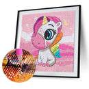 DIY Diamond Painting Full Round Crystal Drill Animal Decor for Kids (DX051)