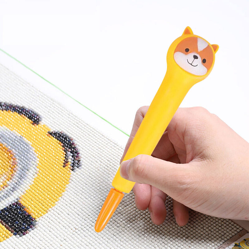 #A Cartoon Stress Relief Point Drill Pen 5D DIY Diamond Painting Picker Access