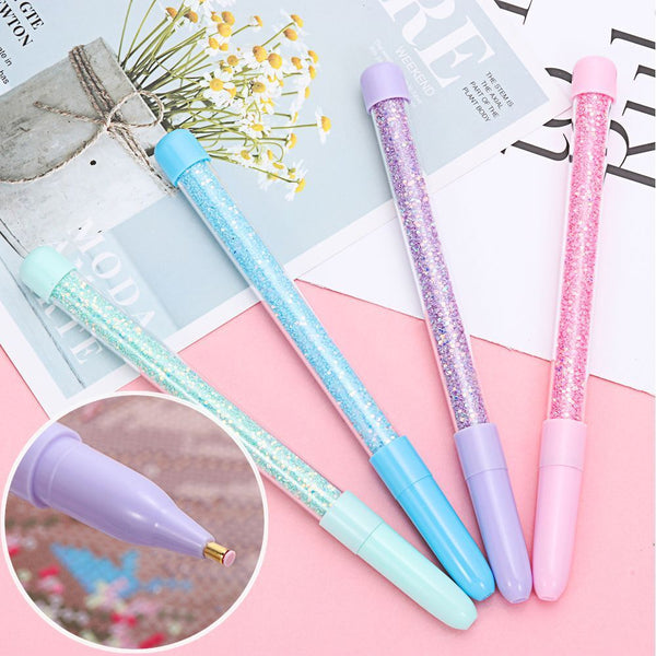 Embroidery Crafts Cross Stitch 5D Diamond Painting Crystal Pens Point Drill Pen