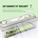 Cling Film Dispenser Holder Cutter Food Wrap Kitchen Foil Food Plastic Wrap ~