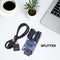 Desktop Computer Motherboard 9Pin USB Header Splitter 1 to 2 Port Connector