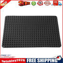Silicone Mat Barbecue Grill Pad Pizza Baking Tray Kitchen Tools (Black)