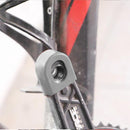 Bike Crank Protective Sleeve Bicycle Accessories Crankset Protector (Grey) Newly