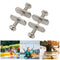 4pcs Threads Kayak Rail Track M6 Screws Nuts Stainless Steel Mounting Bolts