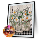 5D Diamond Painting DIY Flower Full Round Drill Mosaic Picture Rhinestone C