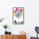 2 Strands Puppy Balloons Partial Embroidery Stamped Cross Stitch Home Decor G