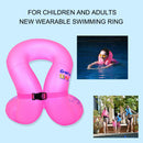 #A Swimming Laps Inflatable Floating Swim Arm Rings for Kids Adults Water Pool T