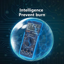 ANENG DT-9205A Digital Voltmeter Current Voltage Resistance Tester (Blue) Newly