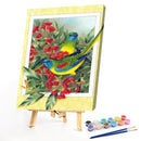 Flower Bird Oil Paint By Numbers Kit DIY Acrylic Painting Wall Art Picture Cr
