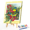 Flower Bird Oil Paint By Numbers Kit DIY Acrylic Painting Wall Art Picture Cr