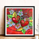 Love Flower 5D DIY Special Shaped Part Drill Diamond Painting Cross Stitch