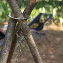 Picnic Grill Outdoor Barbecue Tripod Hanging Rack Storage Rack Camping Tripod