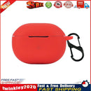 Silicone Cover for SoundPEATS Mini Pro Wireless Earphone Case (Red) Newly