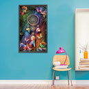 5D Diamond Painting Kit Flower Dream Catcher Full Round Drill Rhinestone DI