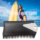 Surfboard wax comb with fin key plastic special wax comb surfing Z