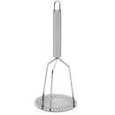 Household Steel Potato Press with Handle Steel Masher.