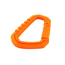 1 pc Plastic Climbing D-Ring Keychain Carabiner Hook Hook Camping S