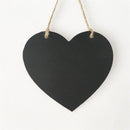 Wedding Memo Sign Message Label Love Heart Chalkboard Wooden Mini Blackboard