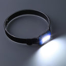 3 Modes Waterproof COB Flashlight Outdoors Headlight Headlamp Torch(Blue)