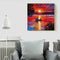 Sea Sunset Oil Paint By Numbers Kit DIY Acrylic Painting on Canvas Frameles