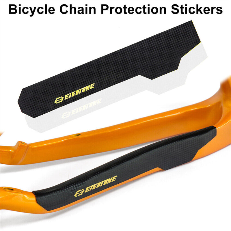 Anti-Scratch Anti-Skid Frame Stickers Removable Road Bike Chain Guard Cover