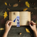 DIY Butterfly Special Shaped Diamond Painting Leather Bookmark with Tassel Newly