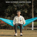245x90cm Outdoors Camping Parachute Sleeping Hammock Garden Swing Hanging B