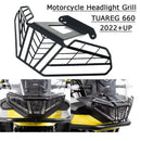 Motorcycle Headlight Protector Grill Big Lampshade For Aprilia TUAREG 660 2022