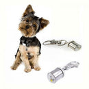Night Pet Waterproof Led Light Cat Dog Collar Safety Clip Tag Blinker